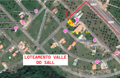 TERRENO - LOTEAMENTO VALLE DO SALL - SALINOPOLIS/PA